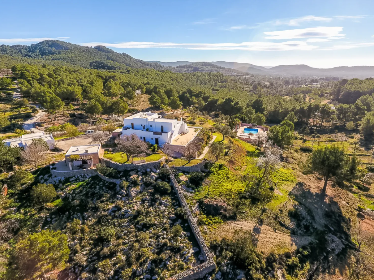 Hotel Rural Can Pujolet Santa Agnes de Corona Dış mekan fotoğraf