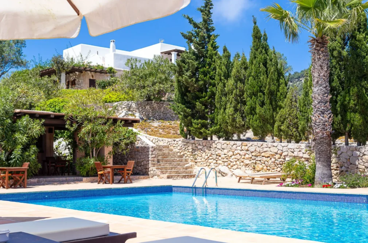 Hotel Rural Can Pujolet Santa Agnes de Corona Dış mekan fotoğraf
