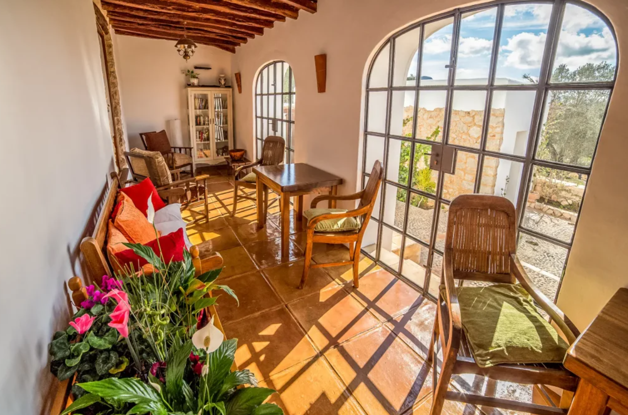 Hotel Rural Can Pujolet Santa Agnes de Corona Dış mekan fotoğraf
